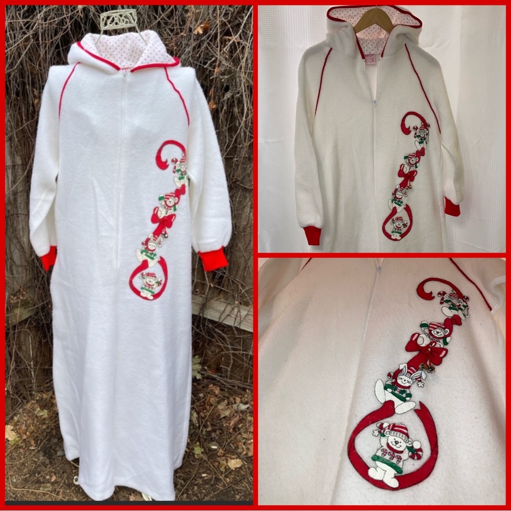 Vintage Holiday Robe